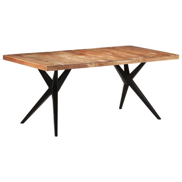 vidaXL Esstisch 180x90x76 cm Massivholz Akazie