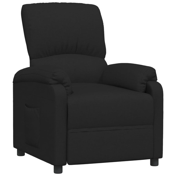 vidaXL Relaxsessel Schwarz Stoff