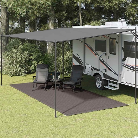 vidaXL Zeltteppich 250x550 cm Anthrazit