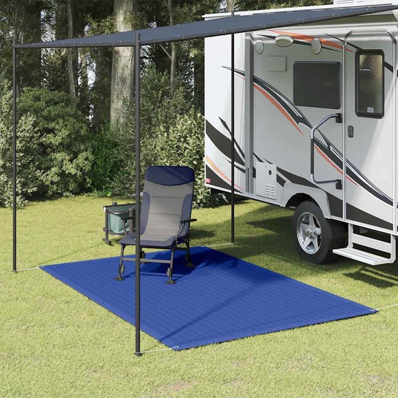 vidaXL Zeltteppich 250x300 cm Blau