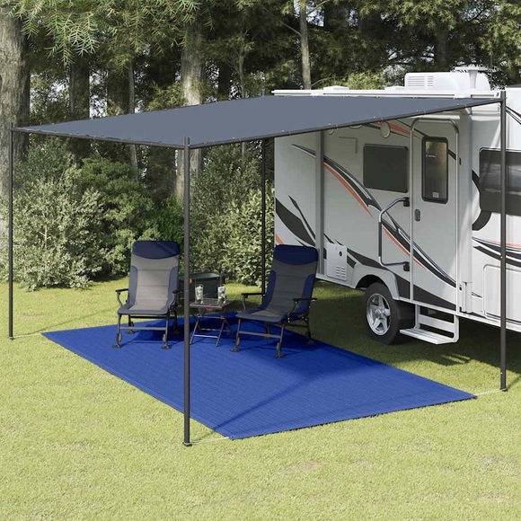 vidaXL Zeltteppich 250x350 cm Blau