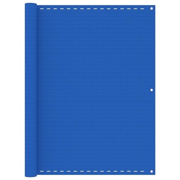 vidaXL Balkon-Sichtschutz Blau 120x300 cm HDPE