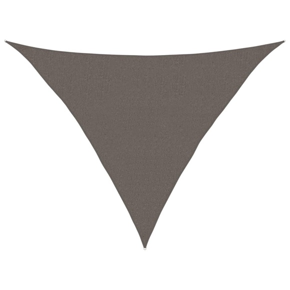 vidaXL Sonnensegel 160 g/m² Anthrazit 2,5x2,5x3,5 m HDPE