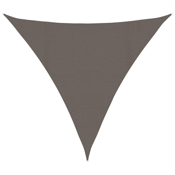 vidaXL Sonnensegel 160 g/m² Anthrazit 4x4x4 m HDPE