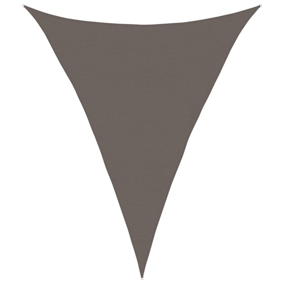 vidaXL Sonnensegel 160 g/m² Anthrazit 4x5x5 m HDPE