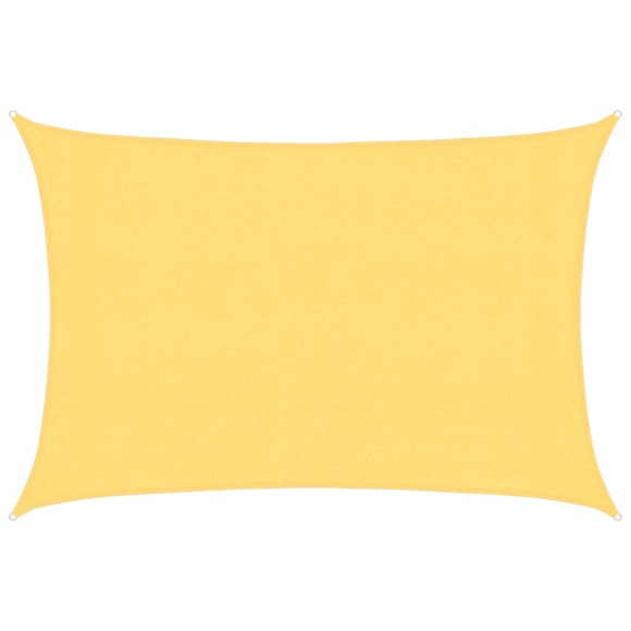 vidaXL Sonnensegel 160 g/m² Beige 3x5 m HDPE