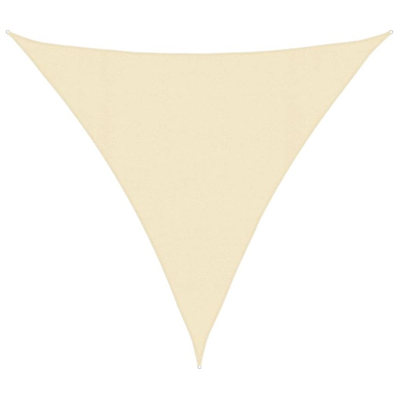 vidaXL Sonnensegel 160 g/m² Creme 4,5x4,5x4,5 m HDPE