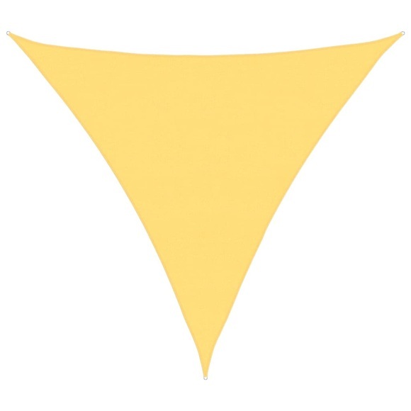 vidaXL Sonnensegel 160 g/m² Beige 6x6x6 m HDPE