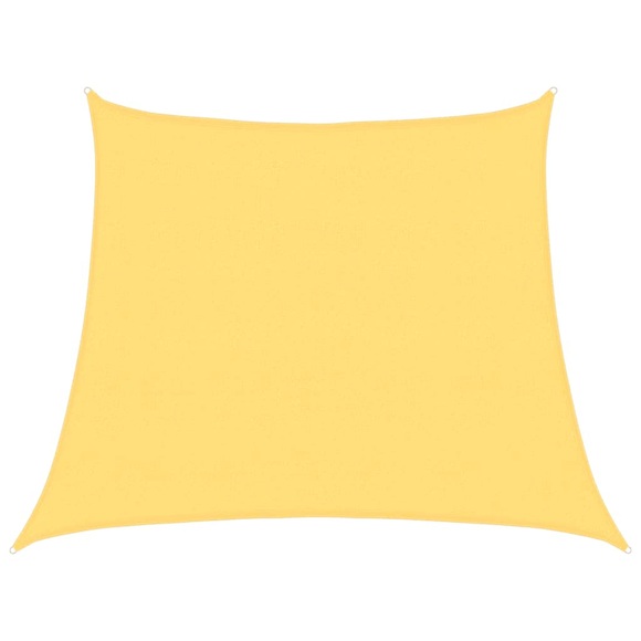 vidaXL Sonnensegel 160 g/m² Beige 3/4x3 m HDPE