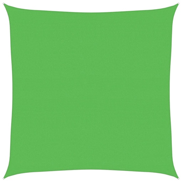 vidaXL Sonnensegel 160 g/m² Hellgrün 4,5x4,5 m HDPE