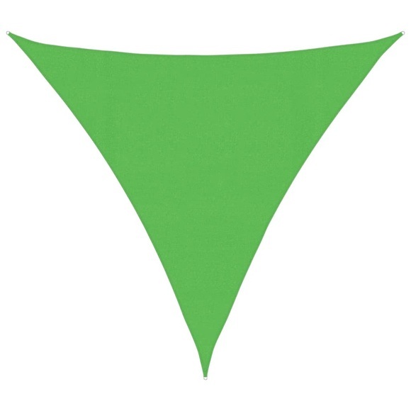 vidaXL Sonnensegel 160 g/m² Hellgrün 4,5x4,5x4,5 m HDPE