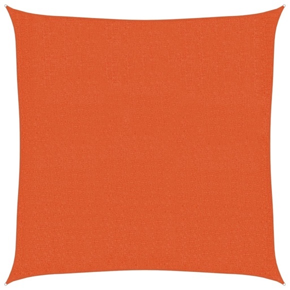 vidaXL Sonnensegel 160 g/m² Orange 3,6x3,6 m HDPE
