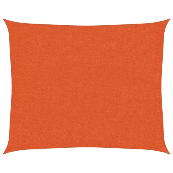 vidaXL Sonnensegel 160 g/m² Orange 2,5x3 m HDPE