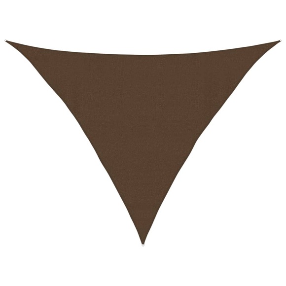 vidaXL Sonnensegel 160 g/m² Braun 4x4x5,8 m HDPE