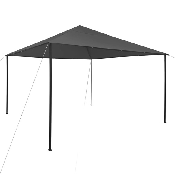 vidaXL Pavillon 4x4x2,7 m Anthrazit 180 g/m²
