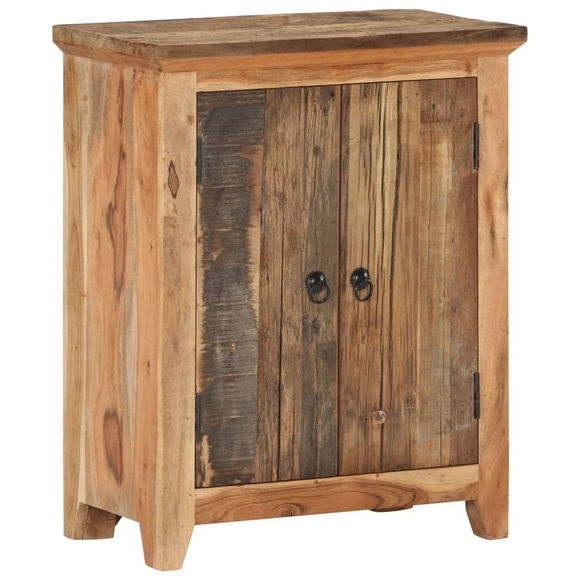 vidaXL Sideboard 60x33x75 cm Akazie und Recyceltes Massivholz