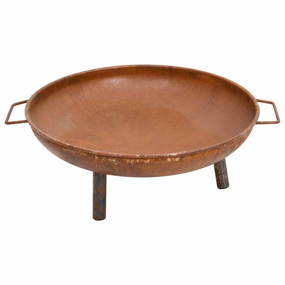 vidaXL Feuerschale 70x59x28 cm Stahl