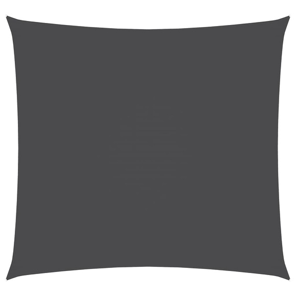 vidaXL Sonnensegel Oxford-Gewebe Quadratisch 2,5x2,5 m Anthrazit