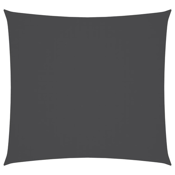 vidaXL Sonnensegel Oxford-Gewebe Quadratisch 5x5 m Anthrazit