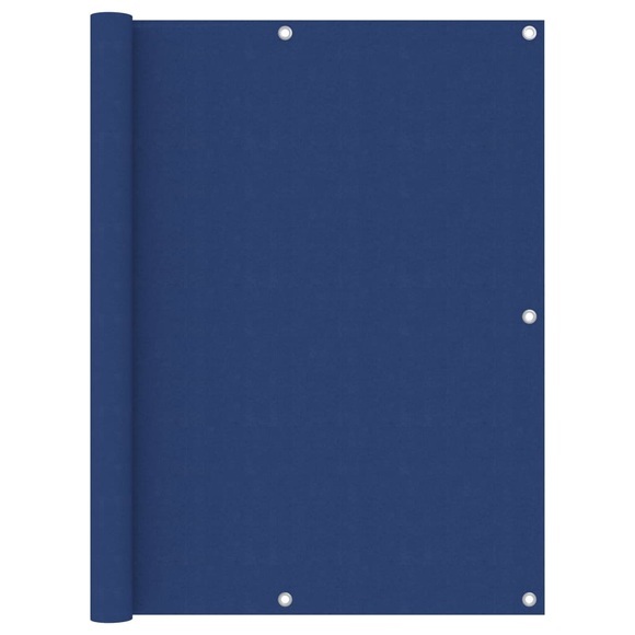 vidaXL Balkon-Sichtschutz Blau 120x300 cm Oxford-Gewebe