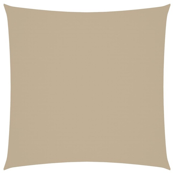 vidaXL Sonnensegel Oxford-Gewebe Quadratisch 6x6 m Beige