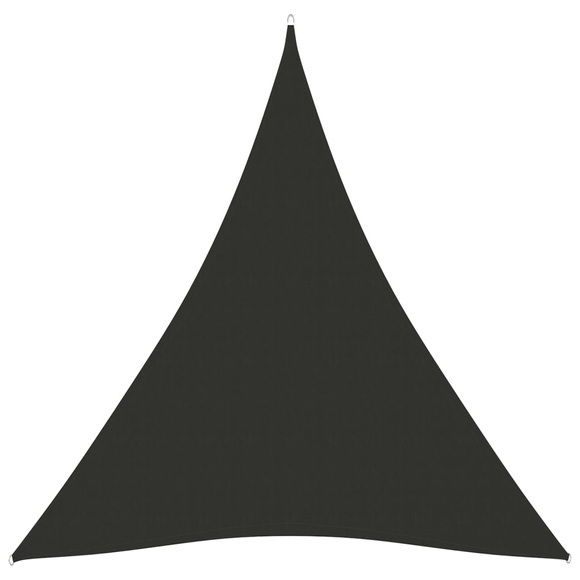 vidaXL Sonnensegel Oxford-Gewebe Dreieckig 5x7x7 m Anthrazit