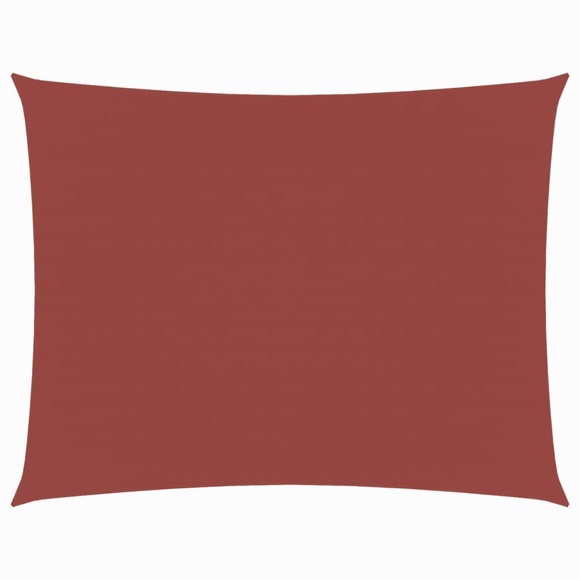 vidaXL Sonnensegel Oxford-Gewebe Rechteckig 2,5x4 m Terrakottarot