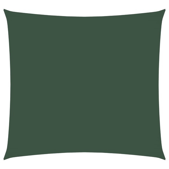 vidaXL Sonnensegel Oxford-Gewebe Quadratisch 4,5x4,5 m Dunkelgrün