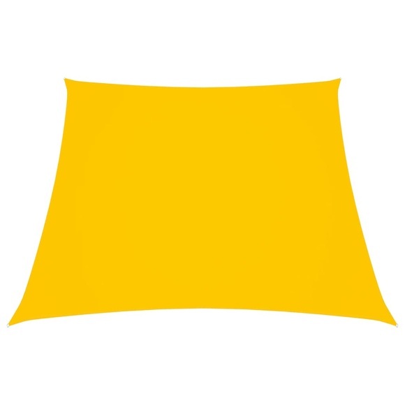 vidaXL Sonnensegel Oxford-Gewebe Trapezförmig 3/4x2 m Gelb