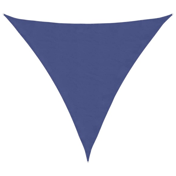 vidaXL Sonnensegel Oxford-Gewebe Dreieckig 4,5x4,5x4,5 m Blau