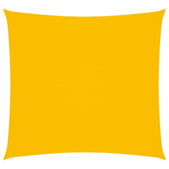 vidaXL Sonnensegel Oxford-Gewebe Quadratisch 2x2 m Gelb