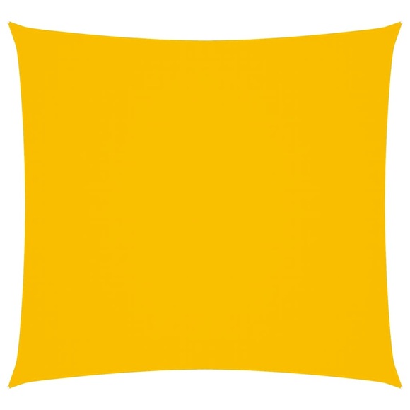 vidaXL Sonnensegel Oxford-Gewebe Quadratisch 4,5x4,5 m Gelb