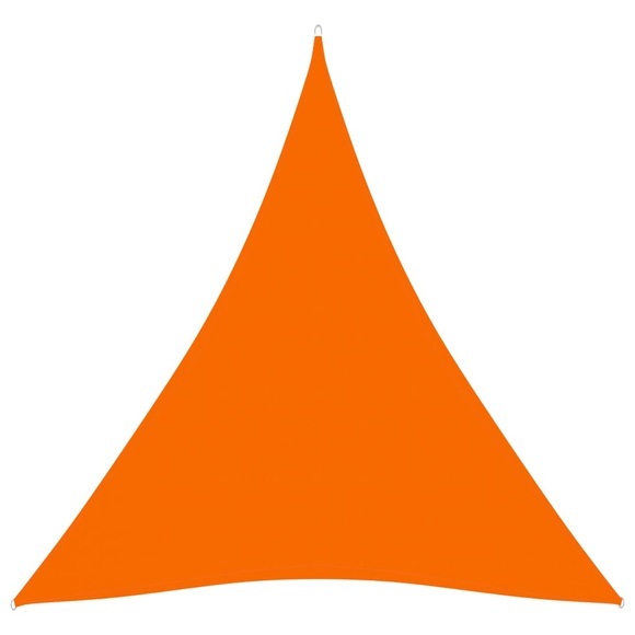 vidaXL Sonnensegel Oxford-Gewebe Dreieckig 6x6x6 m Orange