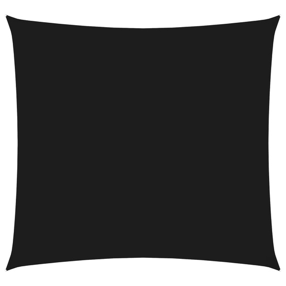 vidaXL Sonnensegel Oxford-Gewebe Quadratisch 3x3 m Schwarz