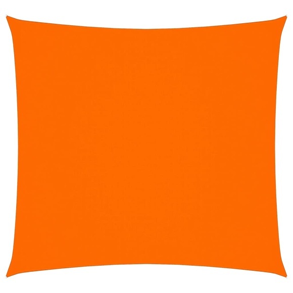 vidaXL Sonnensegel Oxford Gewebe Quadratisch 3,6x3,6 m Orange