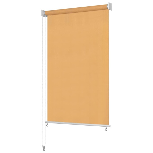 vidaXL Außenrollo 80x140 cm Beige