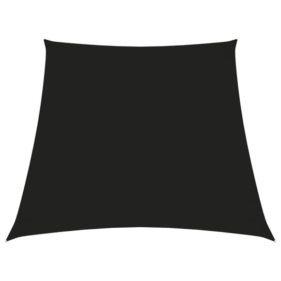 vidaXL Sonnensegel Oxford-Gewebe Trapezförmig 3/4x2 m Schwarz