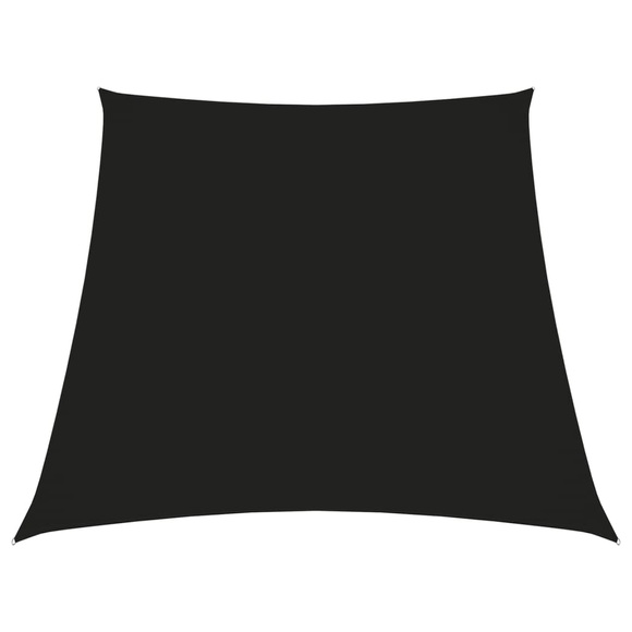 vidaXL Sonnensegel Oxford-Gewebe Trapezförmig 3/4x3 m Schwarz