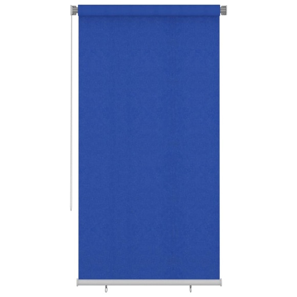 vidaXL Außenrollo 120x230 cm Blau HDPE