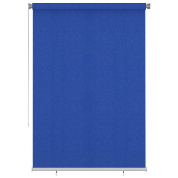 vidaXL Außenrollo 160x230 cm Blau HDPE