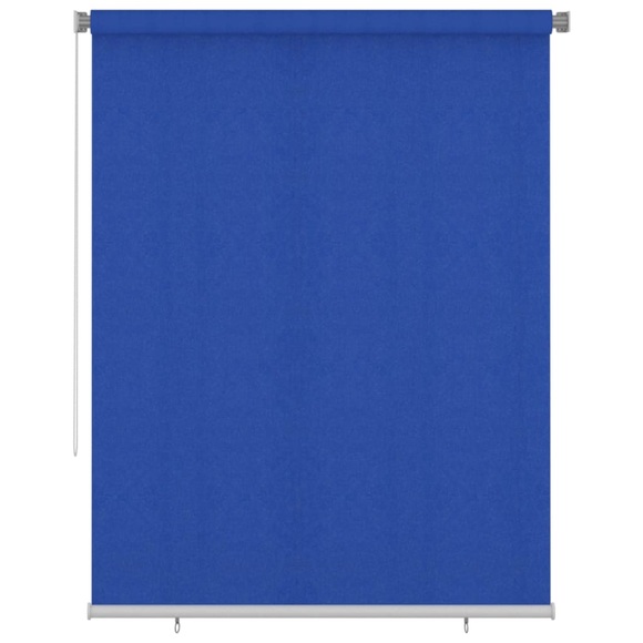 vidaXL Außenrollo 180x230 cm Blau HDPE