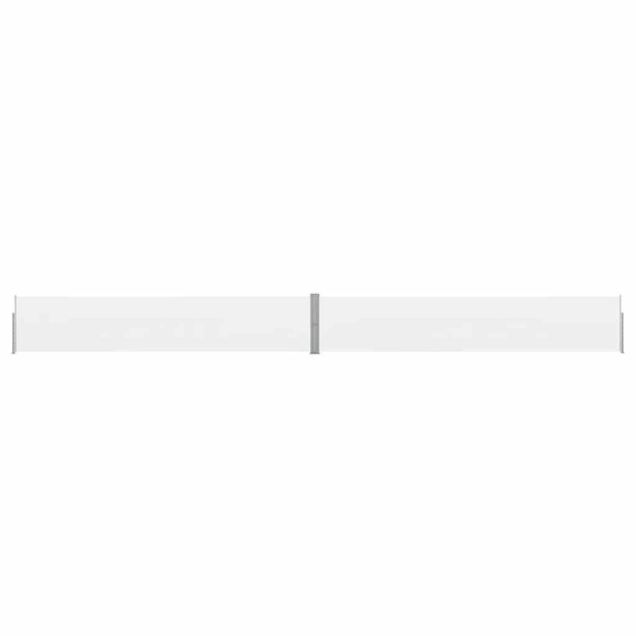 vidaXL Ausziehbare Seitenmarkise 140x1200 cm Creme