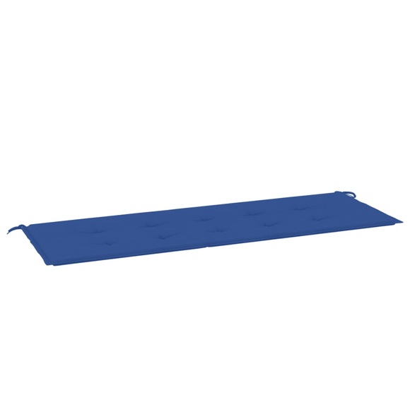 vidaXL Gartenbank-Auflage Königsblau 150x50x4 cm Stoff