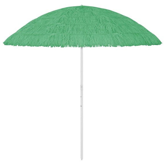 vidaXL Strandschirm Grün 300 cm