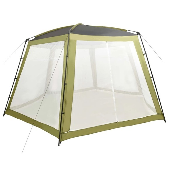 vidaXL Poolzelt Stoff 590x520x250 cm Grün