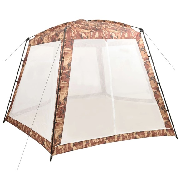 vidaXL Poolzelt Stoff 500x433x250 cm Camouflage