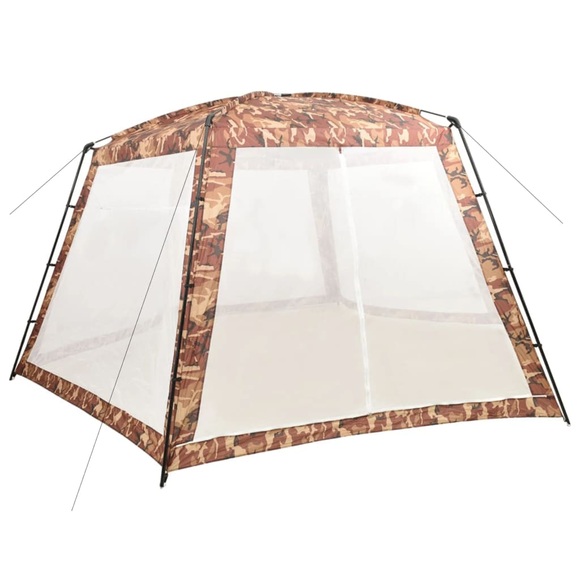 vidaXL Poolzelt Stoff 660x580x250 cm Camouflage