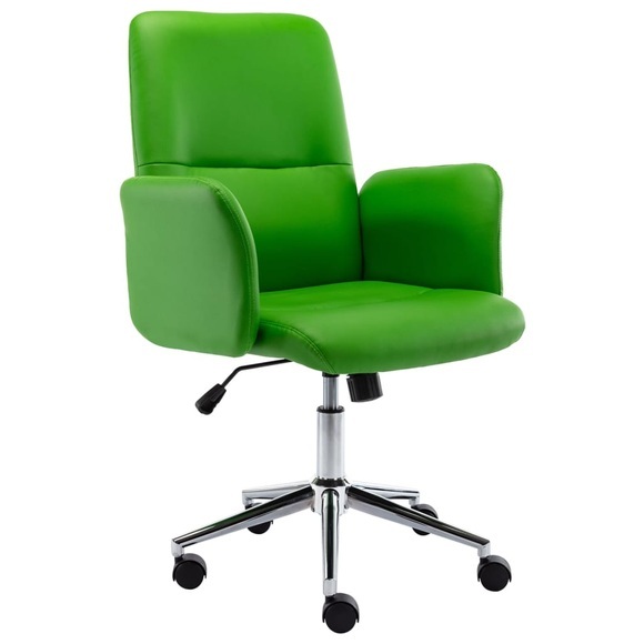 vidaXL Bürostuhl Kunstleder Grün