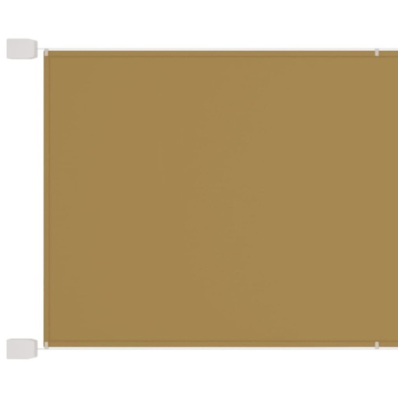 vidaXL Senkrechtmarkise Beige 60x600 cm Oxford-Gewebe