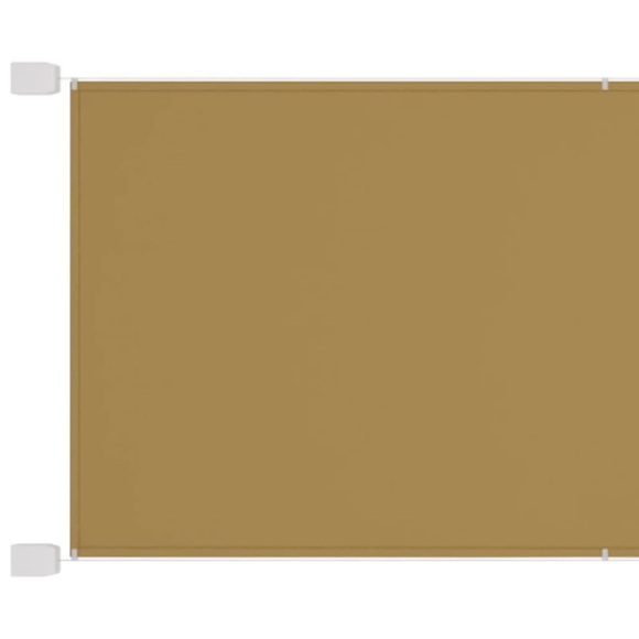 vidaXL Senkrechtmarkise Beige 180x600 cm Oxford-Gewebe